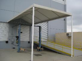 White Outdoor Canopy