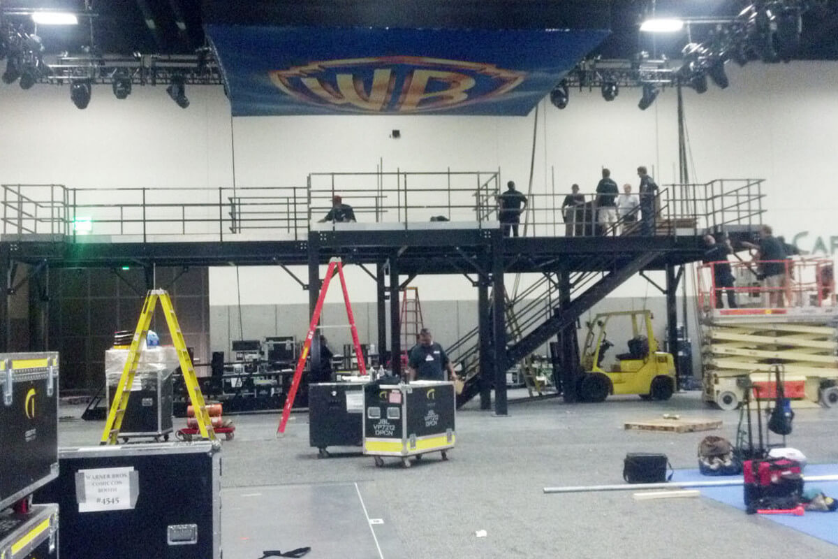 Mezzanine Installation for Comic Con Event