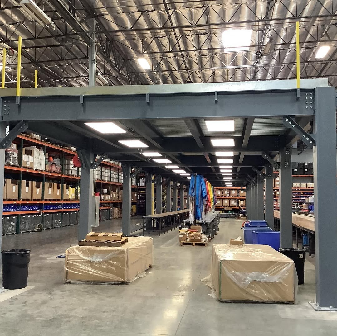 Steel Staircase Warehouse Project